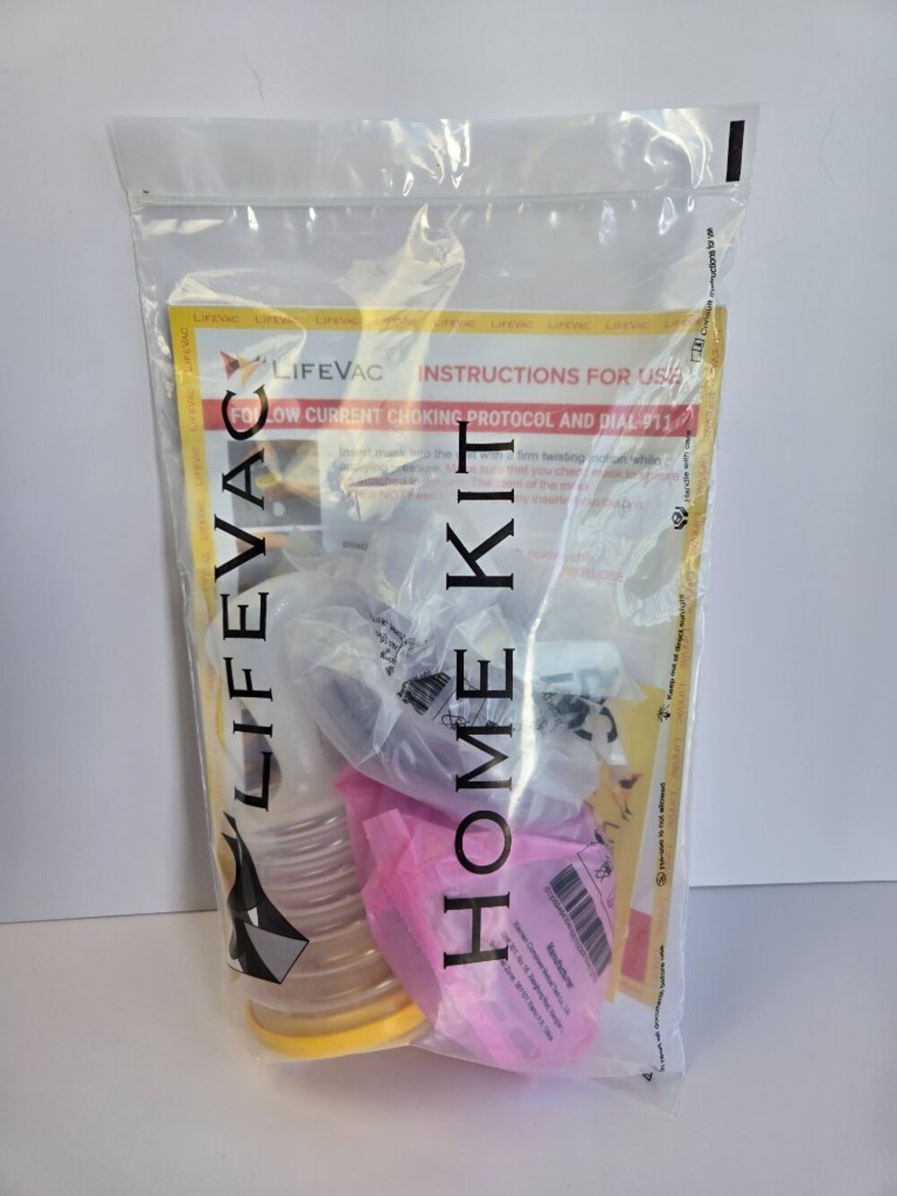 LifeVac Home Kit - Anti-Choking device - complete/unused
